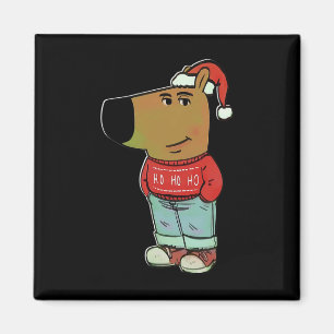 Aimant Chill Guy - Mon nouveau personnage Mème Noël Chill