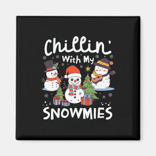 Aimant Chillère de Noël des neiges avec mes neiges Noël G