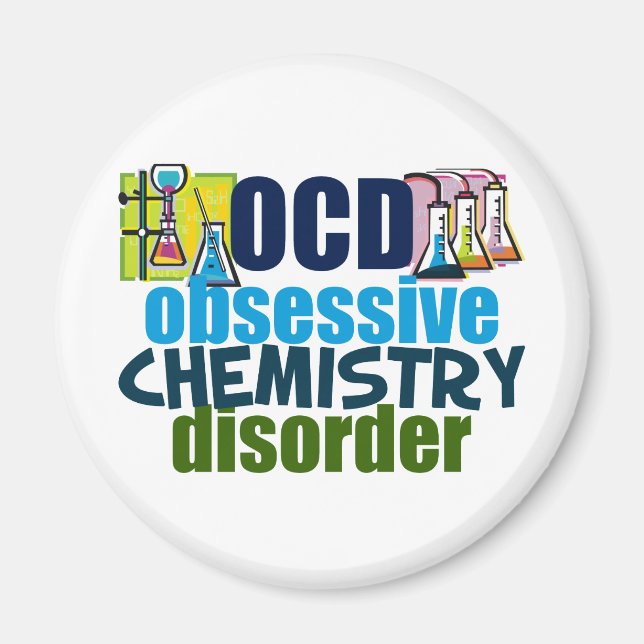 Aimant Chimie drôle (Devant)