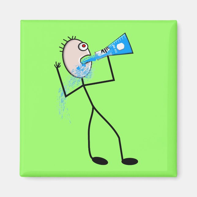 Aimant Chimie Majeure Bâton Funny Cadeaux Homme (Devant)