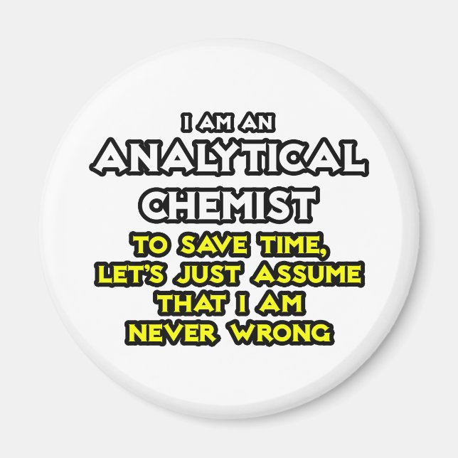 Aimant Chimiste Analytique...Supposons Que Je Ne Me Tromp (Devant)