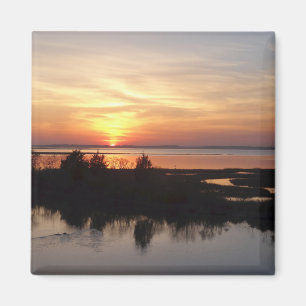 Aimant Chincoteague Sunset II Virginia Paysage