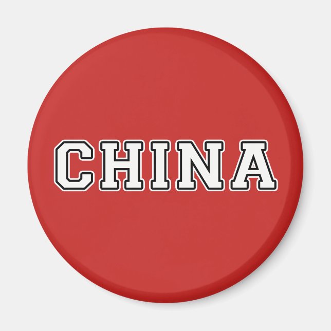 Aimant Chine (Devant)
