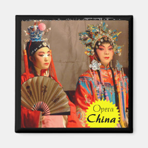 Aimant Chine, Chengdu, Opéra chinois traditionnel (aiman