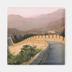 Aimant Chine, comté de Huairou, Coucher de soleil sur le