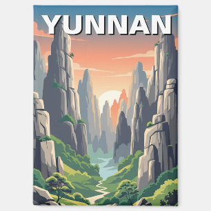 Aimant Chine de la forêt de pierre du Yunnan
