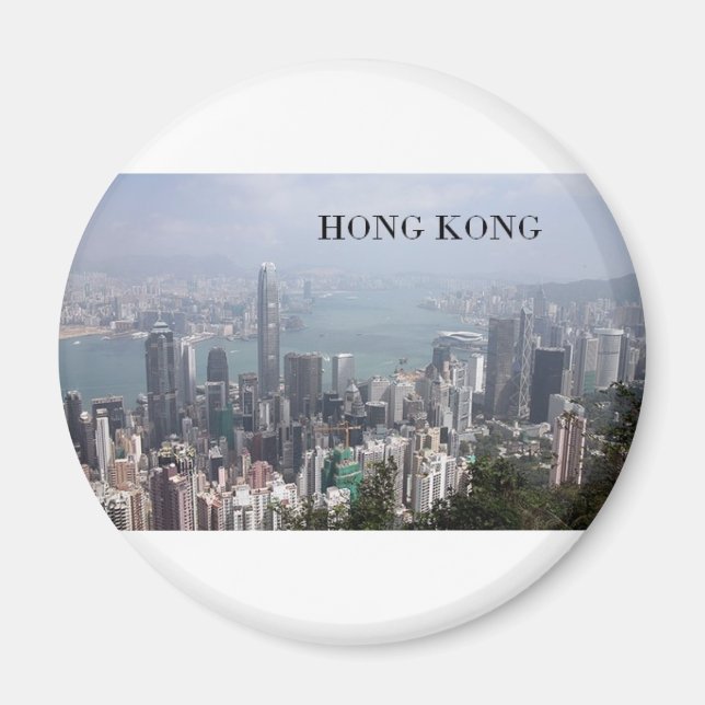 Aimant Chine, Hong Kong (St.K.) (Devant)