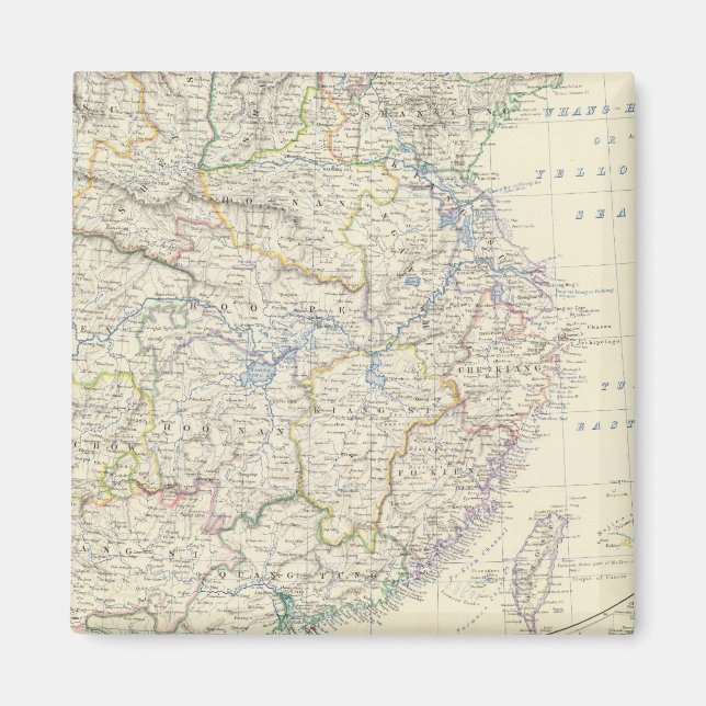 Aimant Chine, Japon (Devant)