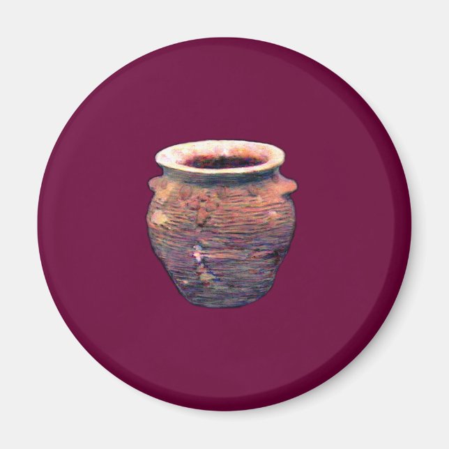 Aimant Chine Pot Le MUSÉE Zazzle Cadeaux (Devant)