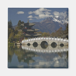 Aimant CHINE, province du Yunnan, Lijiang. Vieux Lijiang