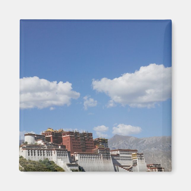 Aimant Chine, Tibet, Lhasa, palais du Potala (Devant)