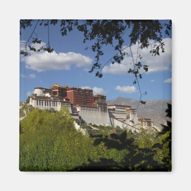Aimant Chine, Tibet, Lhasa, Palais du Potala (Devant)
