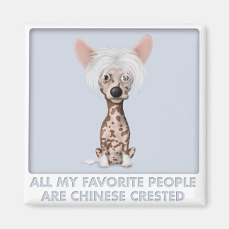Aimant Chinois Crested 1 Favori
