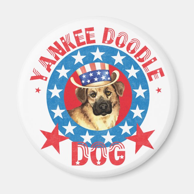 Aimant Chinook patriotique (Devant)