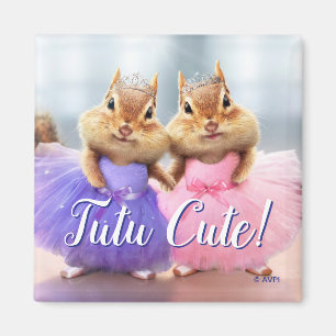 Aimant Chipmunk Ballerina Duo