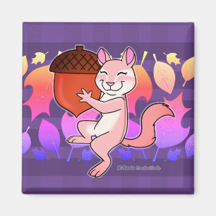 Aimant Chipmunk joyeux -