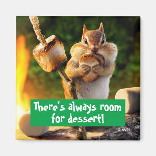 Aimant Chipmunk Mangant Marshmallow