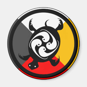 Aimant Chippewa Dodem Miskwaadesi