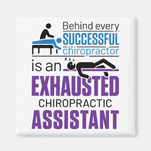 Aimant Chiropratique Assistant Chiropraticien Drôle Dire
