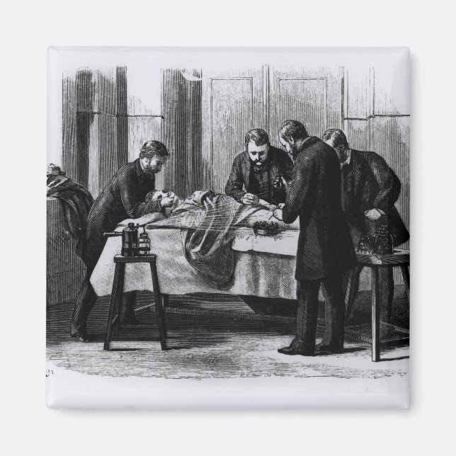 Aimant Chirurgie antiseptique, 1882 (Devant)