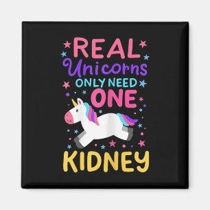 Aimant Chirurgie Renal Transplant Rein Cute Unicorne Pour