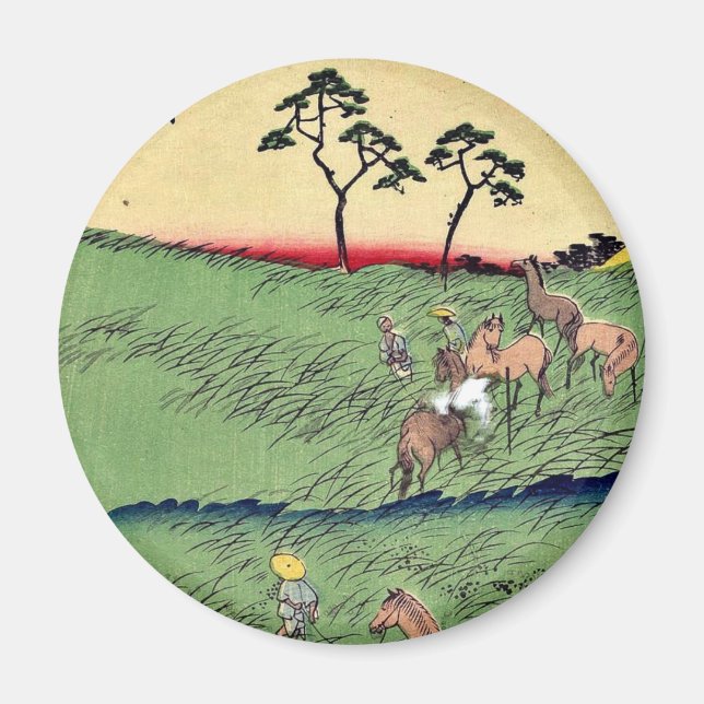 Aimant Chiryu par Utagawa, Hiroshige Ukiyoe (Devant)