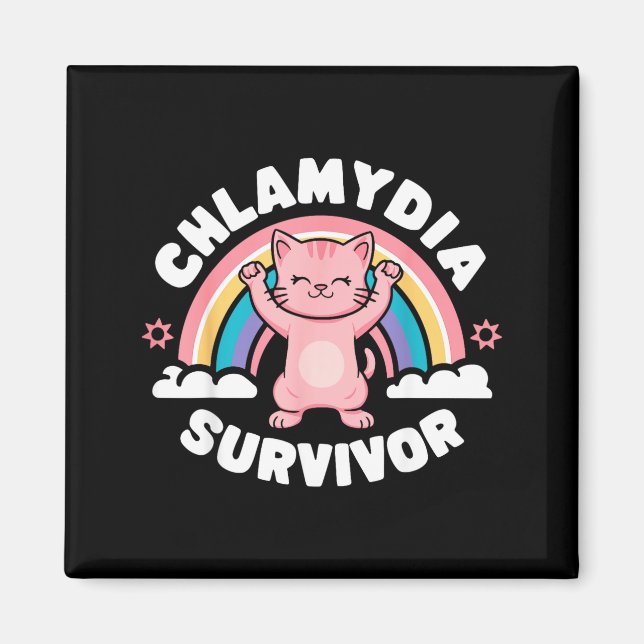 Aimant Chlamydia Survivor  (Devant)