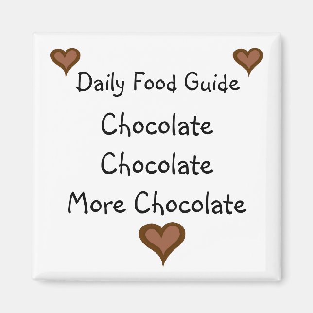 Aimant Chocolat (Devant)