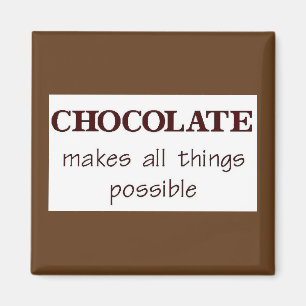 Aimant Chocolat