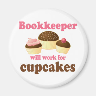 Aimant Chocolat Bookkeeper Occupation Cadeau
