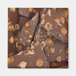 Aimant chocolat noisette