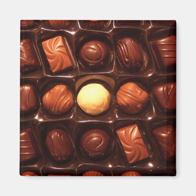 AIMANT CHOCOLATS BELGES (Devant)