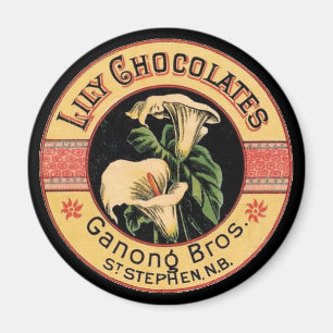 Aimant Chocolats de lis