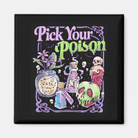 Choisissez votre poison Graphique rétro gothique H