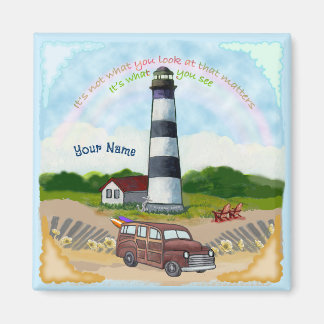 Aimant Choix du phare Rainbow