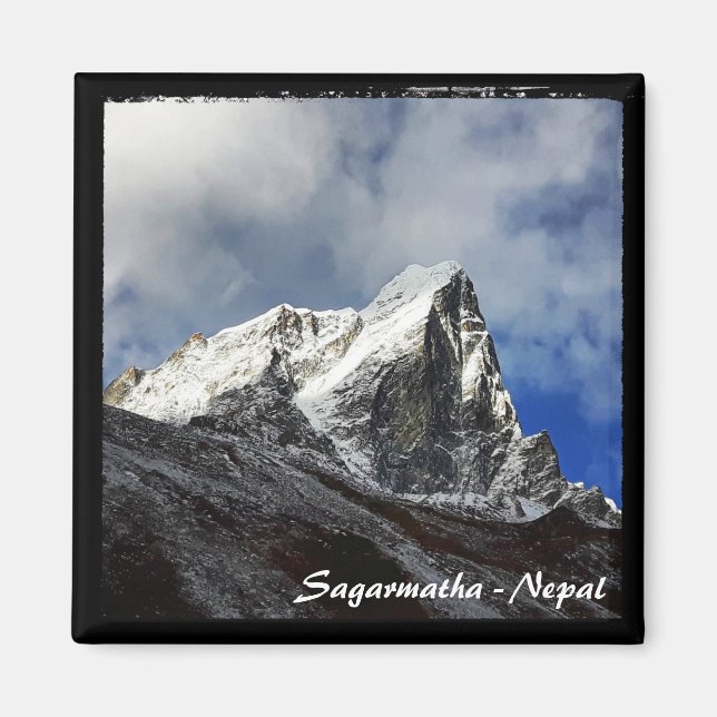 Aimant Cholatte Peak, Himalaya, Sagarmatha - Népal (Devant)