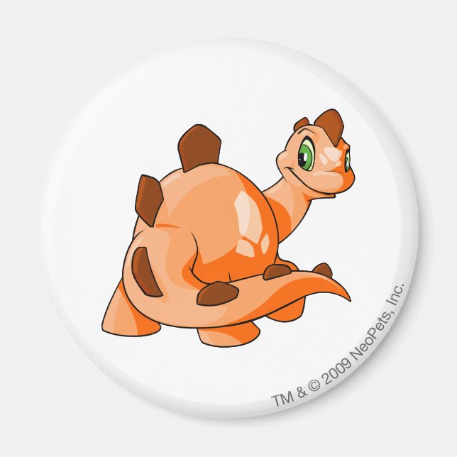 Aimant Chomby Orange (Devant)