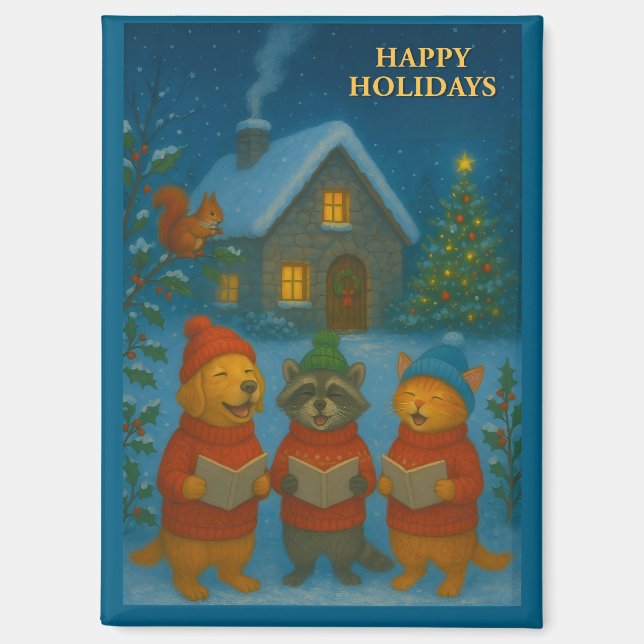 Aimant Chorale Woodland Carol (Recto)