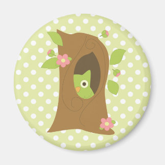 Aimant Chouette dans un arbre