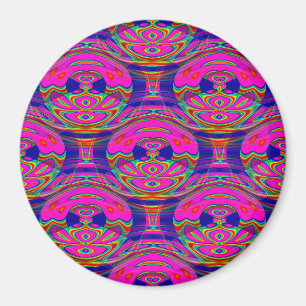 Aimant Chouettes psychédéliques.......