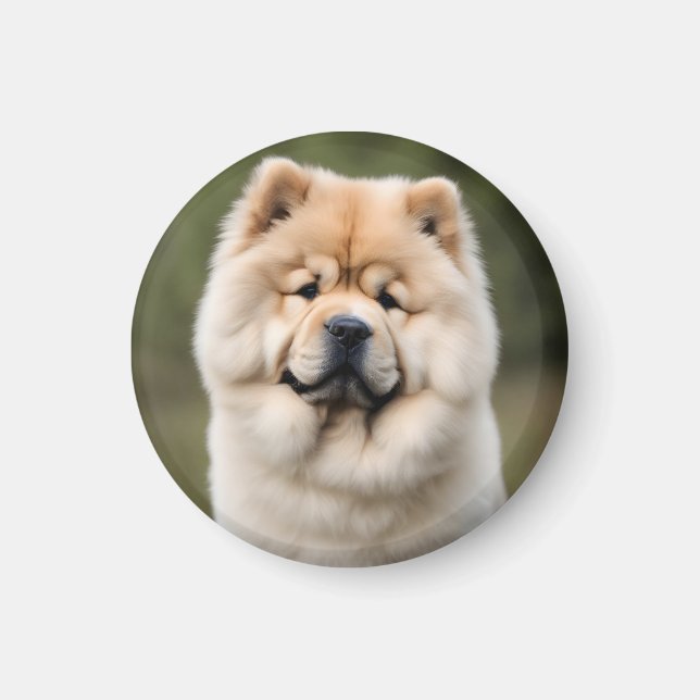 Aimant Chow Chow (Devant)