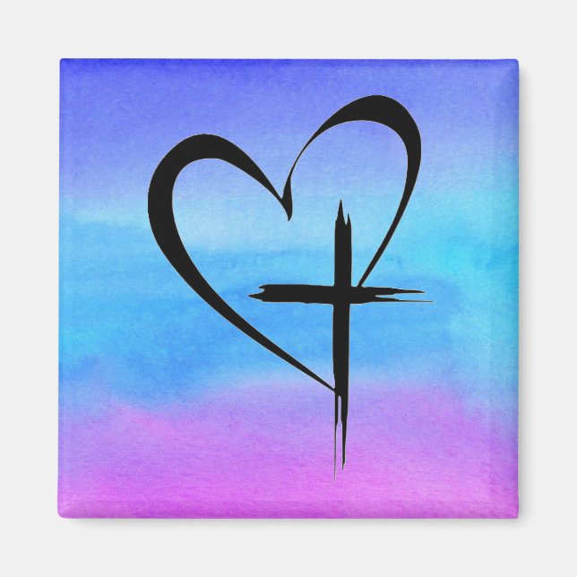 Aimant chrétien (Devant)