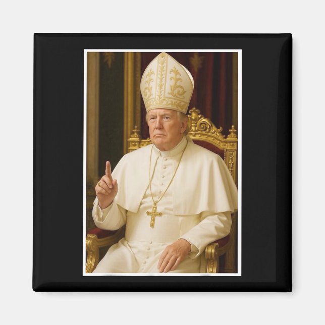 Aimant chrétien du Vatican (Devant)