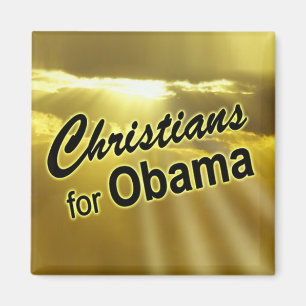 Aimant Chrétiens pour l'aimant d'Obama (lever de soleil)