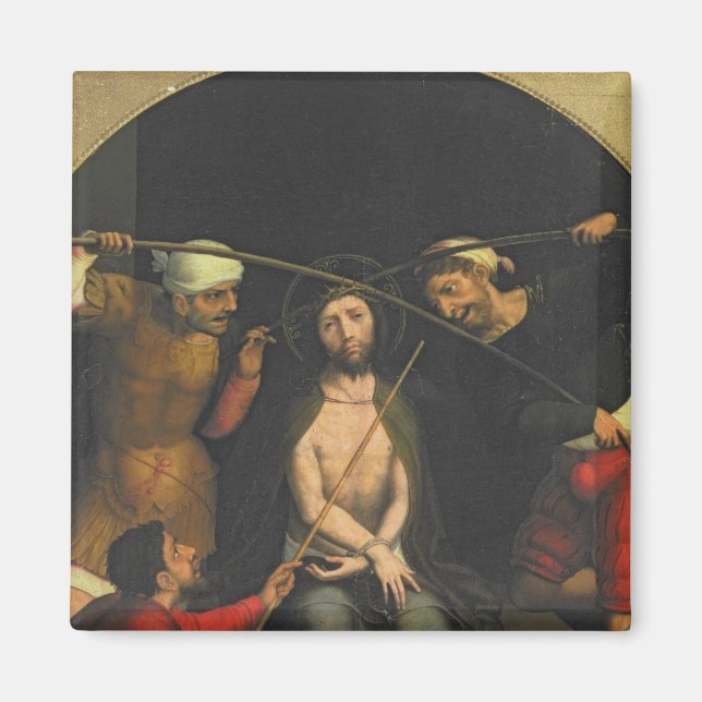 Aimant Christ couronné d'épines (Devant)