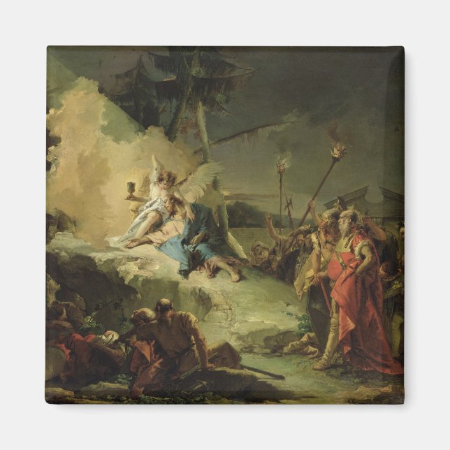 Aimant Christ dans le jardin de Gethsémani (Devant)