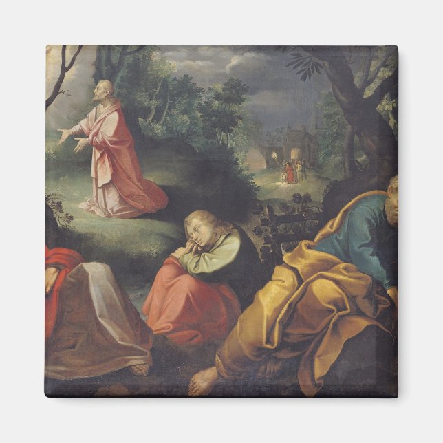 Aimant Christ dans le jardin des Oliviers, 1625 (Devant)