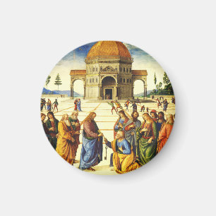 Aimant Christ Donner les clés à saint Pierre