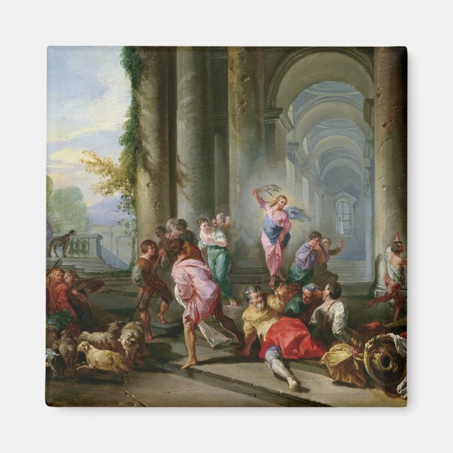 Aimant Christ Driving the Merchants from the Temple (Devant)