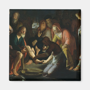 Aimant Christ Laver les pieds des disciples, 1623